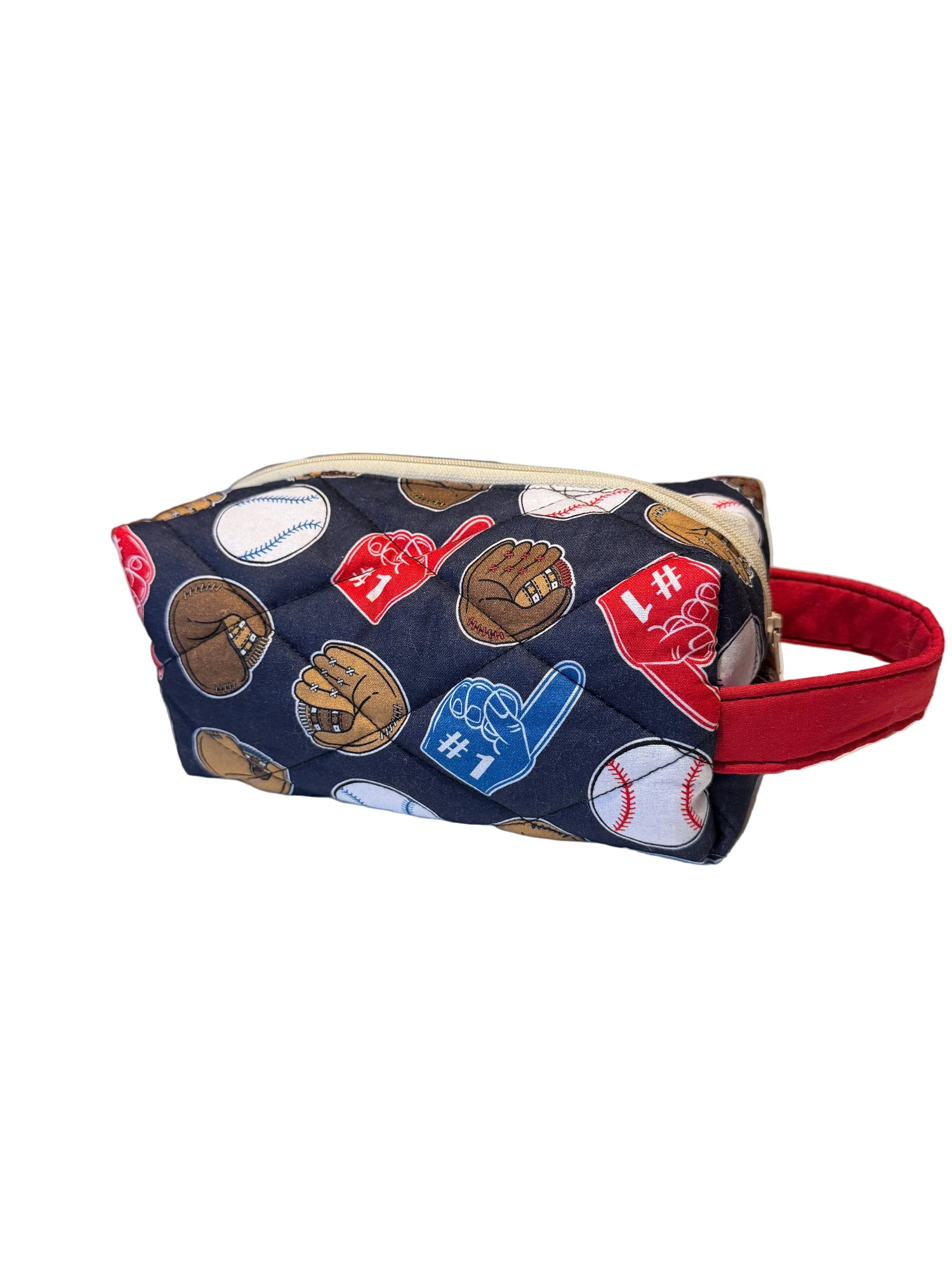 Trousse matelassée - Baseball